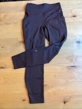 Lululemon sequoia fast and free running thermal leggings